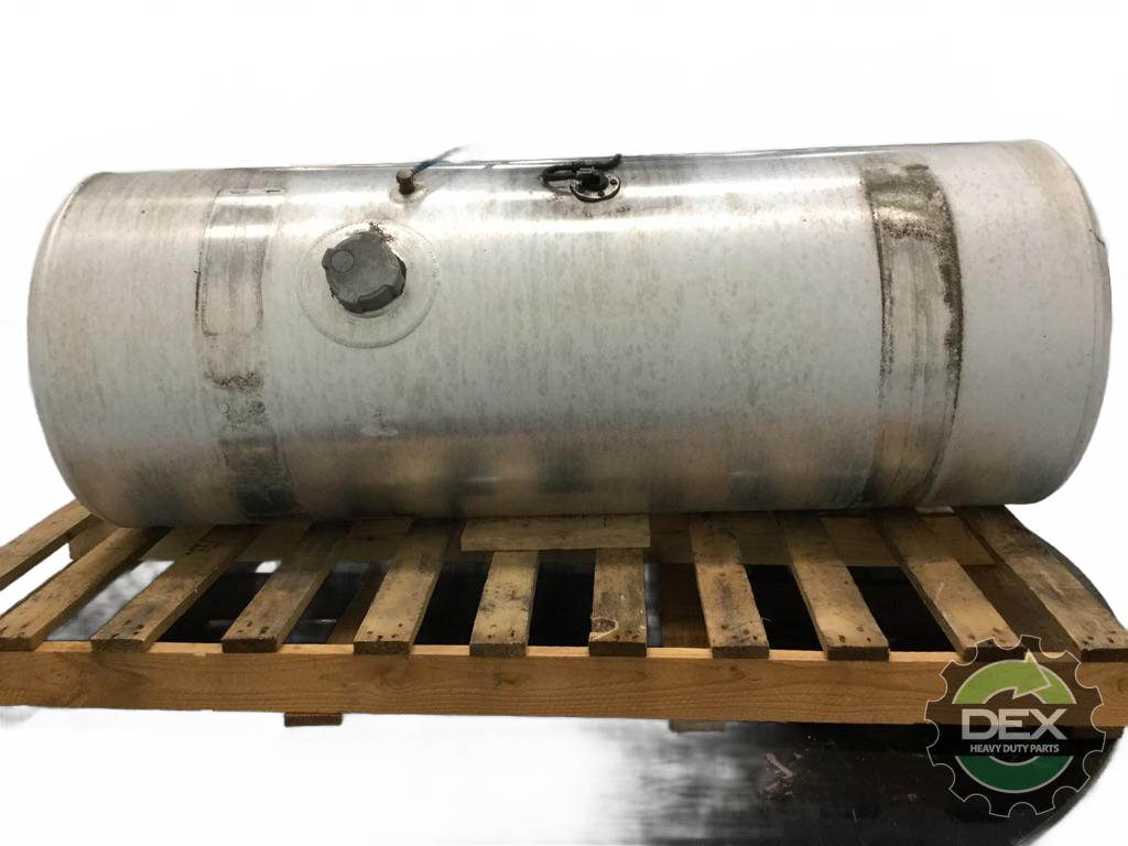 Aluminum RH fuel tank measures 24" x 59" 100 gallons OEM - Second Truck Parts