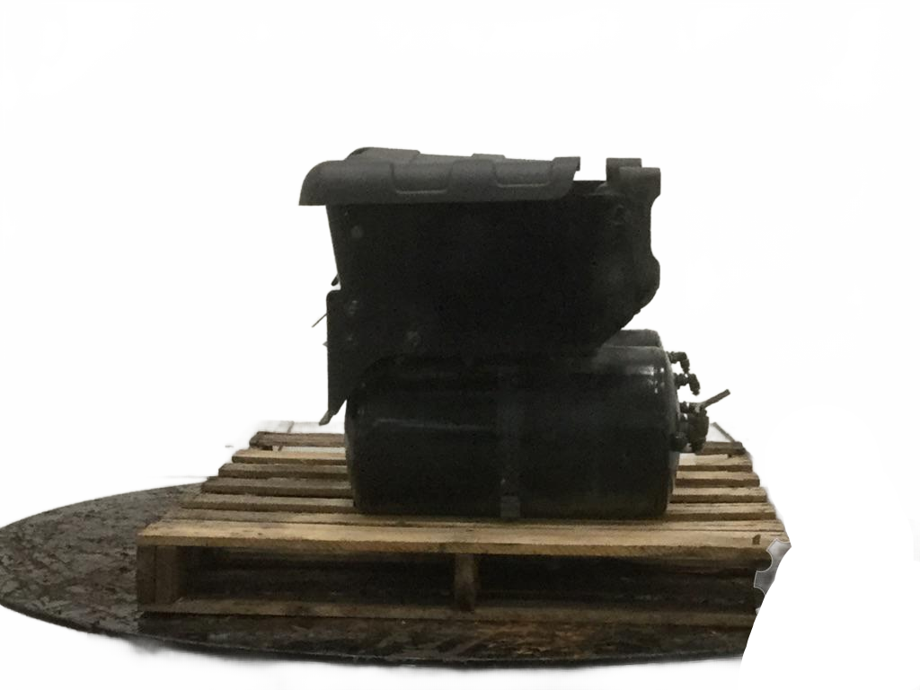 Under LH cab steel battery box with composite lid OEM - Second Truck Parts