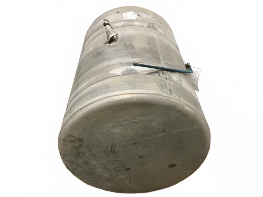 Aluminum RH fuel tank measures 25" x 36" 75 gallon center filler - Second Truck Parts