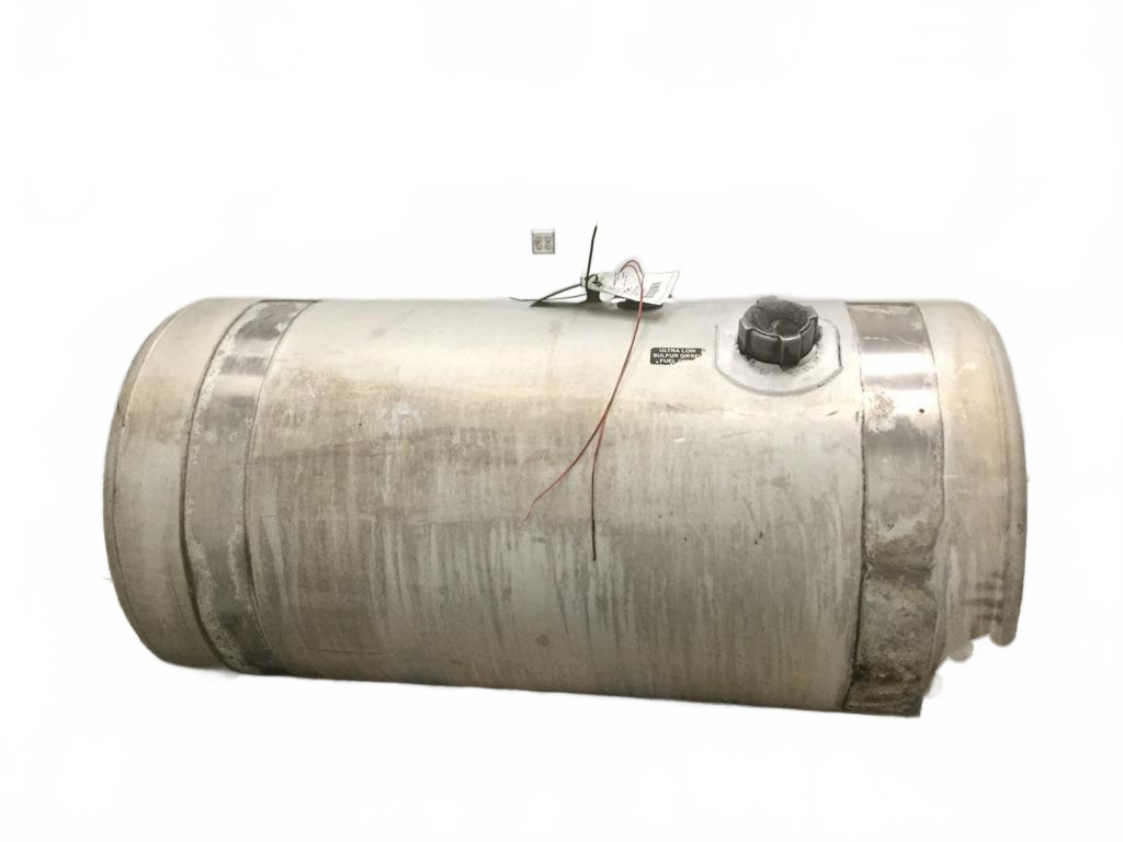 Aluminum LH Fuel Tank measures 25" x 50" 100 gallon rear filler - Second Truck Parts