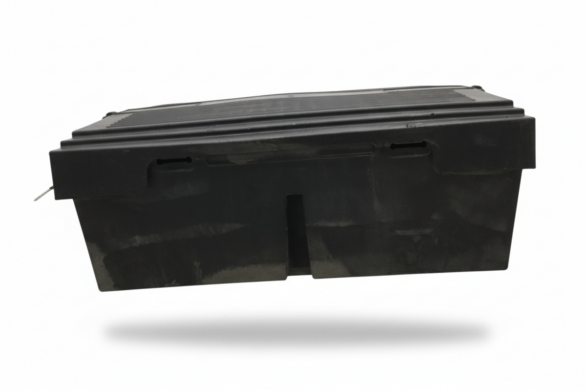 Mack Steel battery box 21275664 with aluminum lid 20976106 and air - Second Truck Parts