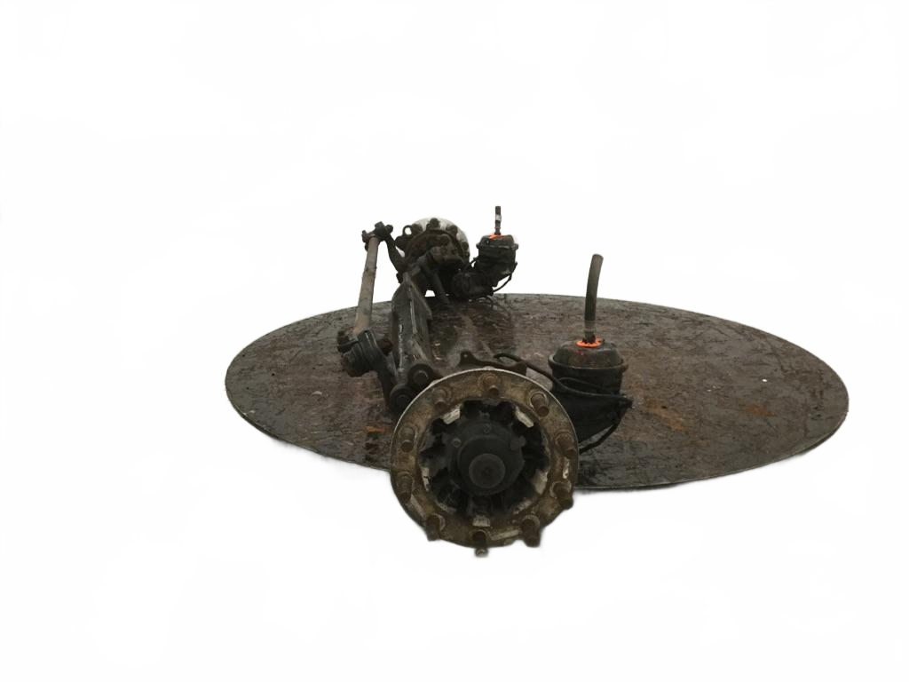 Lbs 12k front steer axle with drum brakes hub piloted OEM - Second Truck Parts