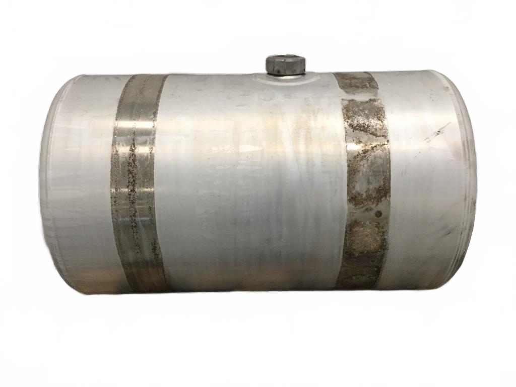 Aluminum RH Fuel Tank measures 25" x 38" 80 gallon Front filler - Second Truck Parts
