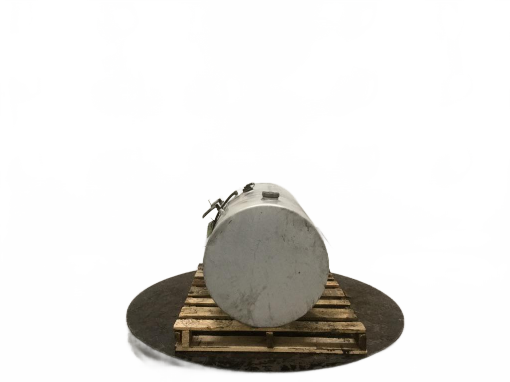 Aluminum RH fuel tank measures 26" x 47" 100 gallon with rear - Second Truck Parts