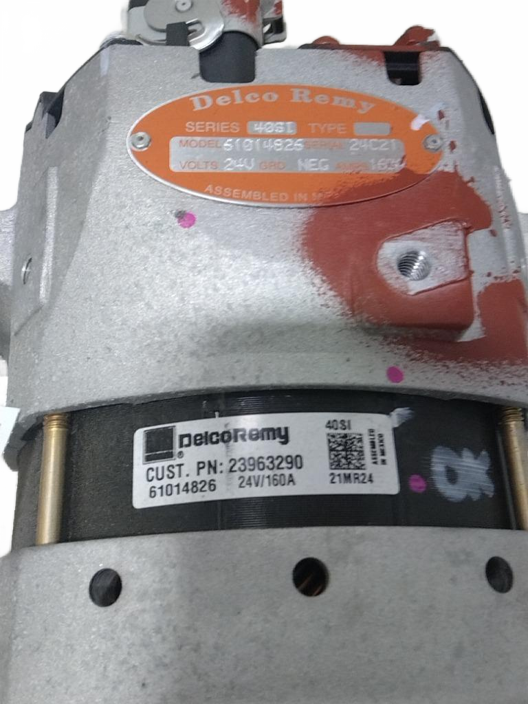 Volvo D13 US24 24 volt alternator OEM 23963290D11 - Second Truck Parts