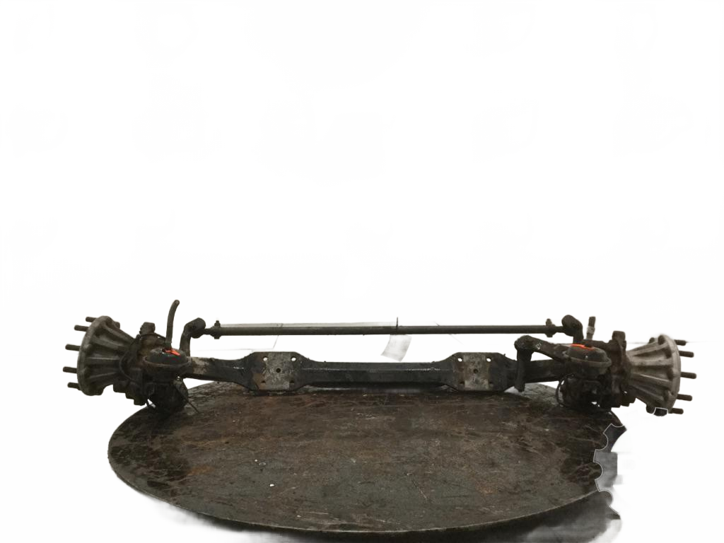 Lbs 12k front steer axle with drum brakes hub piloted OEM - Second Truck Parts