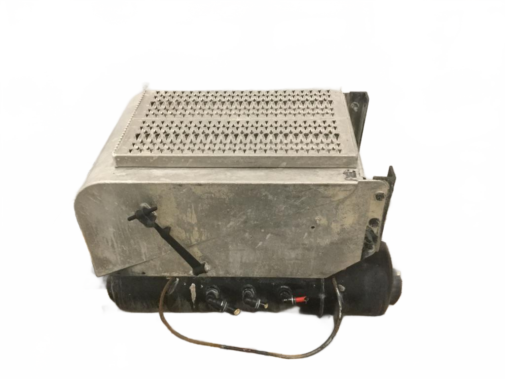 Steel Battery Box with x2 air tanks OEM - Second Truck Parts