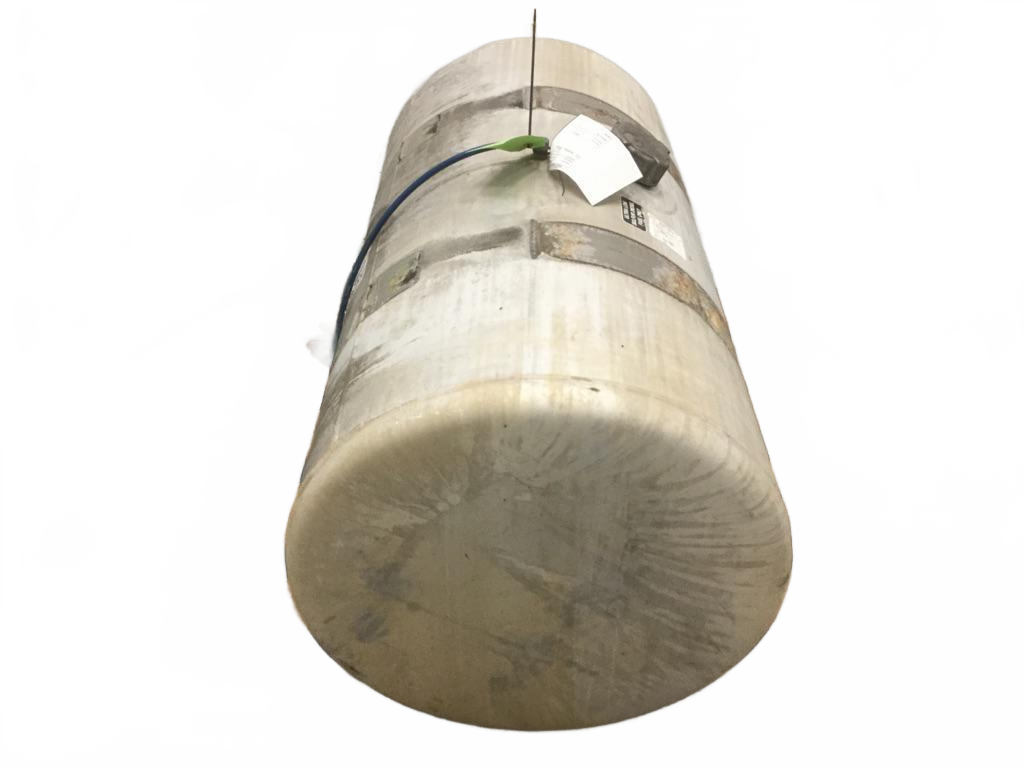 Aluminum RH fuel tank measures 25" x 42" 70 gallon filler neck with - Second Truck Parts