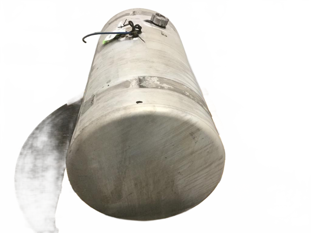 Aluminum LH fuel tank measures 23" x 50" 100 gallon OEM - Second Truck Parts