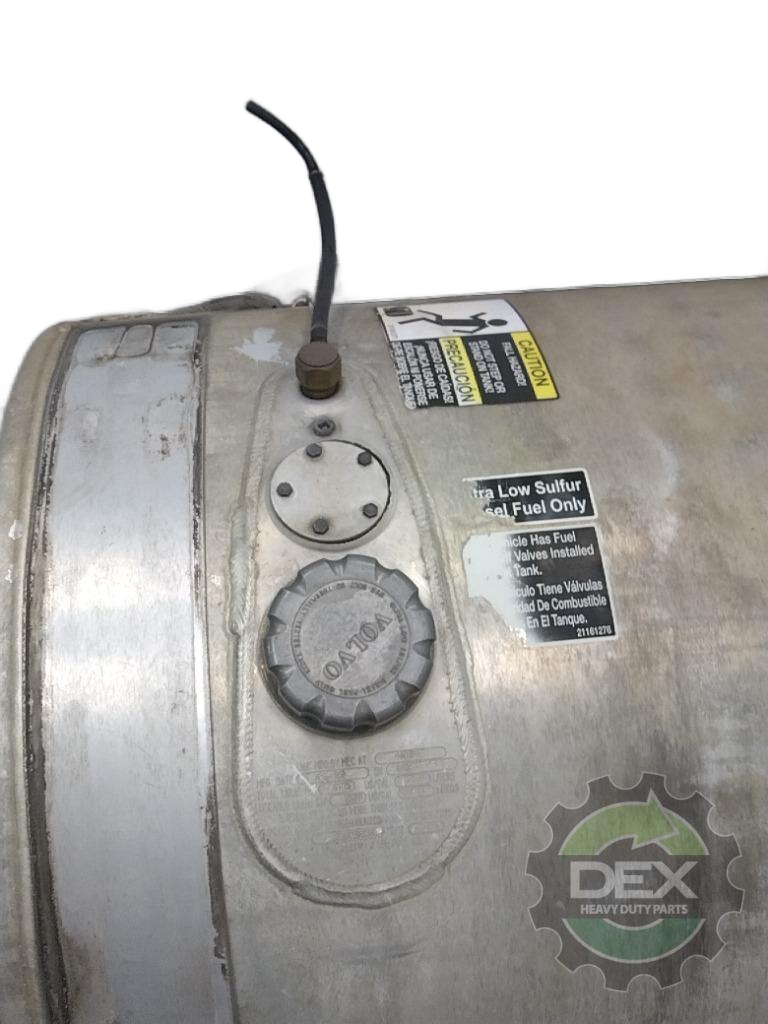Volvo RH D aluminum fuel tank measures 26" x 31" 75 gallon with rear - Second Truck Parts