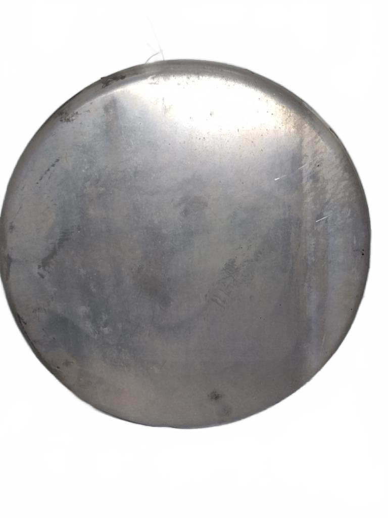 Aluminum LH fuel tank measures 25" x 26" 50 gallon center filler - Second Truck Parts