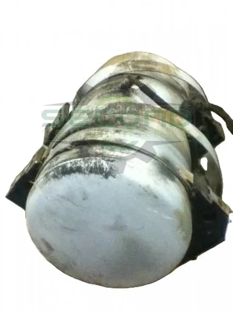 Pete LH 100 gallon polished aluminum fuel tank with straps OEM - Second Truck Parts