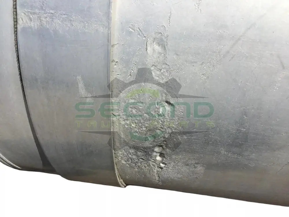 Pete LH 100 gallon polished aluminum fuel tank with straps OEM - Second Truck Parts
