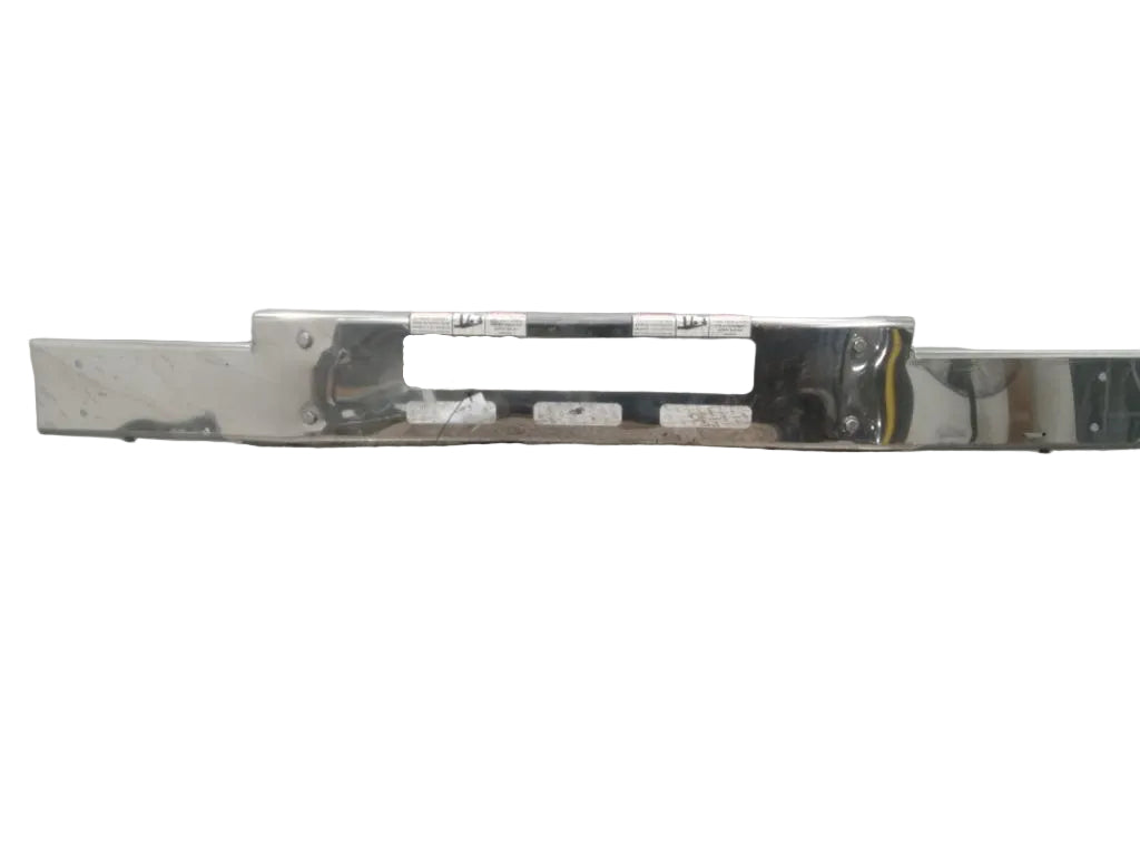 Mack LEU 1 piece stainless steel bumper assembly OEM 25023075 - Second Truck Parts