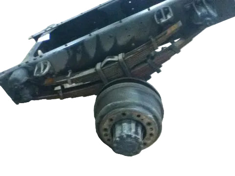 Single Rear axle with spring suspension OEM - Second Truck Parts