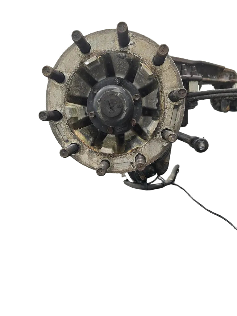 Meritor MFS12-143A steer axle assembly with taper leaf springs OEM - Second Truck Parts