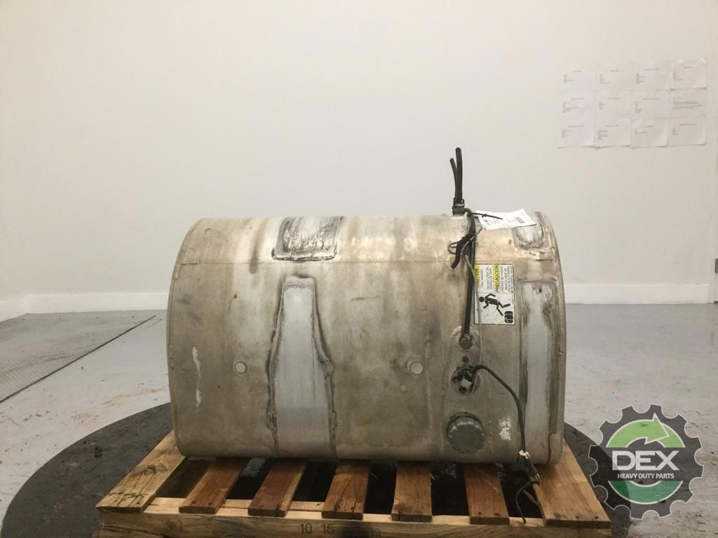 Volvo LH aluminum fuel tanl measures 26" x40" 100 gallon D-Shaped - Second Truck Parts