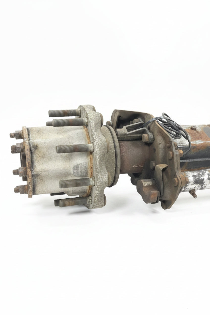 Meritor MT-40-14X complete front rear axle assembly in 3 OEM - Second Truck Parts