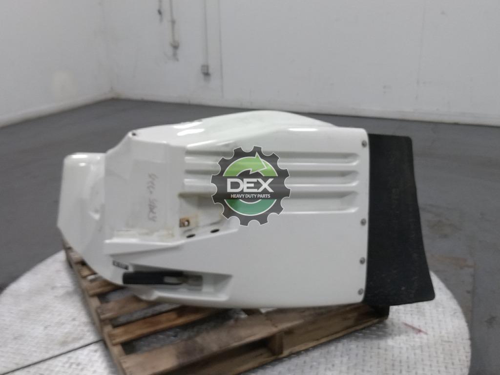 International 8600 LH front 1/4 fender with hood latch OEM