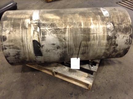 International 125 gallon aluminum fuel tank OEM - Second Truck Parts