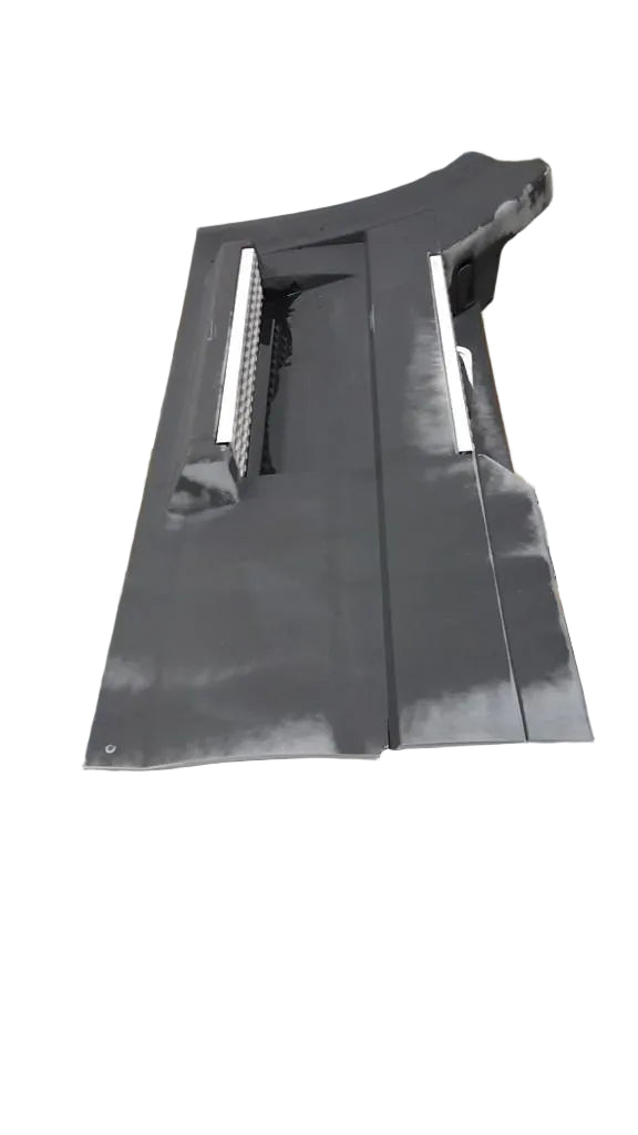 Volvo VNL LH front chassis fairing with latches and steps OEM 20577770 - Second Truck Parts