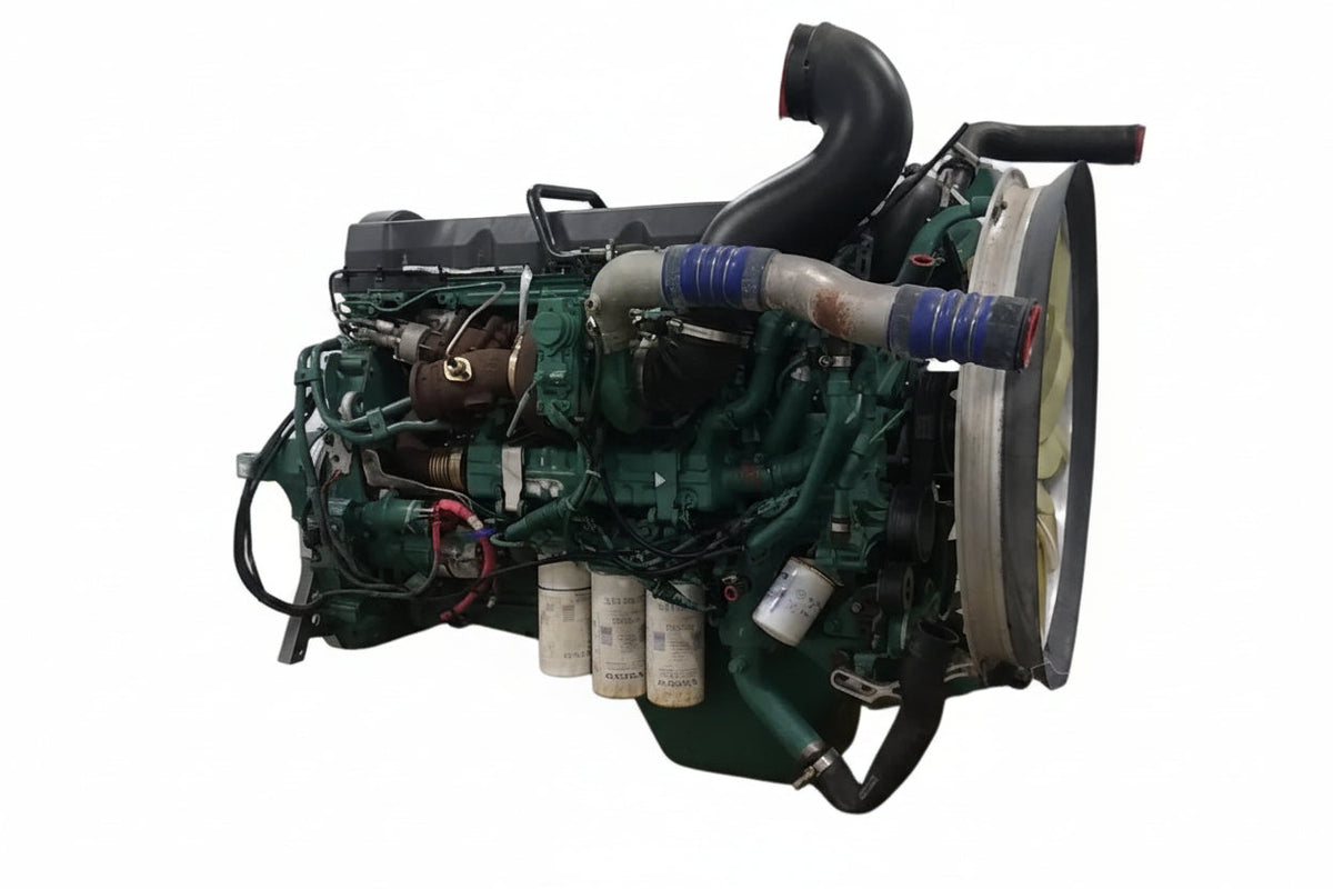 Volvo D11H US10 / OBD13 engine rated at 385 hp OEM 22233137 - Second Truck Parts