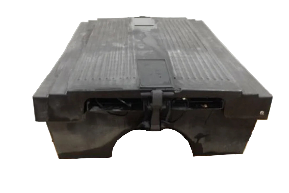 Mack Center frame rail plastic battery box with lid OEM - Second Truck Parts