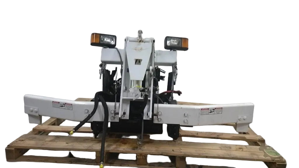 Mack LRU front bumper assembly with snow plow mountes OEM 20854600 - Second Truck Parts