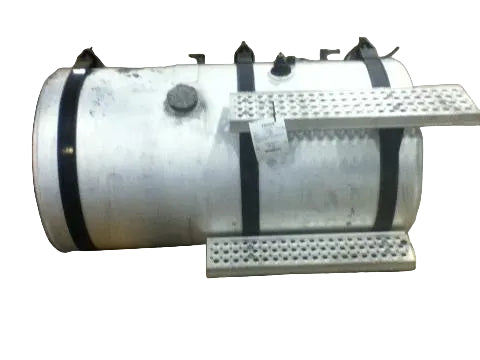 Aluminum RH 105 gallon fuel tank with steps OEM - Second Truck Parts