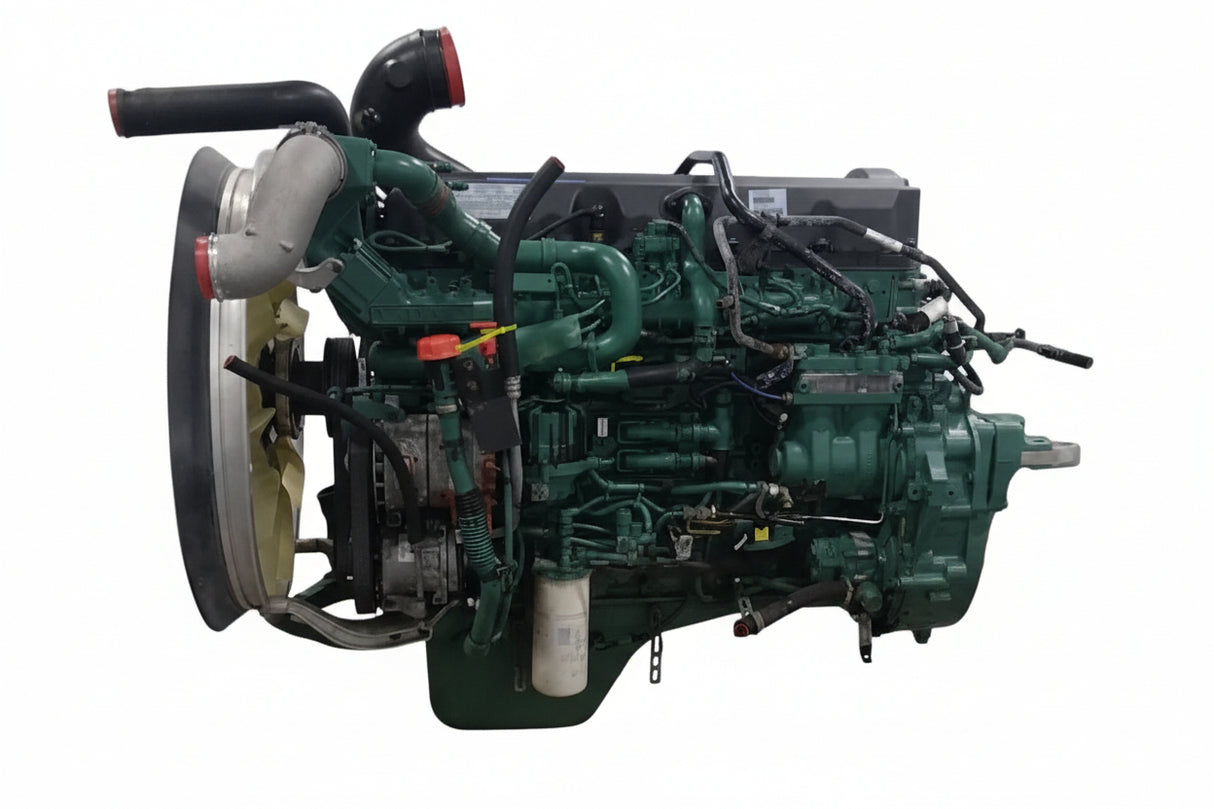 Volvo D11H US10 / OBD13 engine rated at 385 hp OEM 22233137 - Second Truck Parts