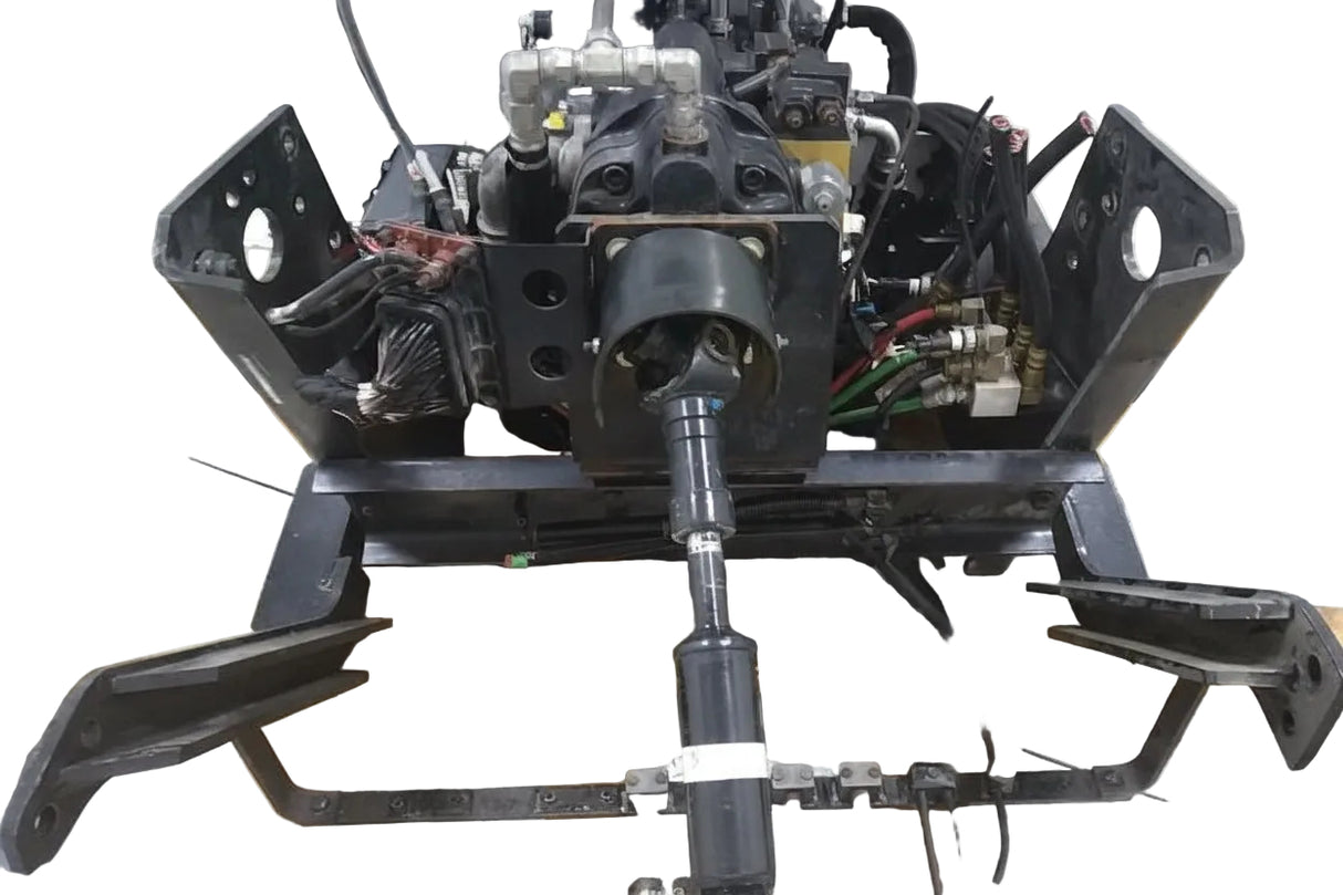 Mack LRU front bumper assembly with snow plow mountes OEM 20854600 - Second Truck Parts