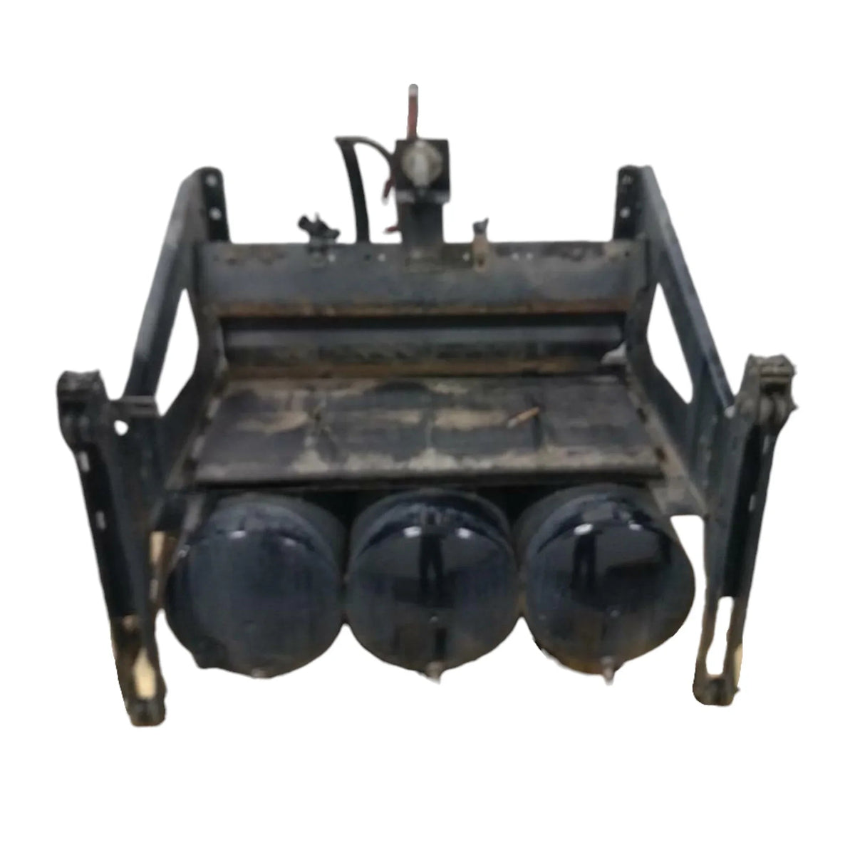 21183523 Genuine Volvo Battery Box Assembly With Fairing Brackets And Steel Air Tanks - Second Truck Parts