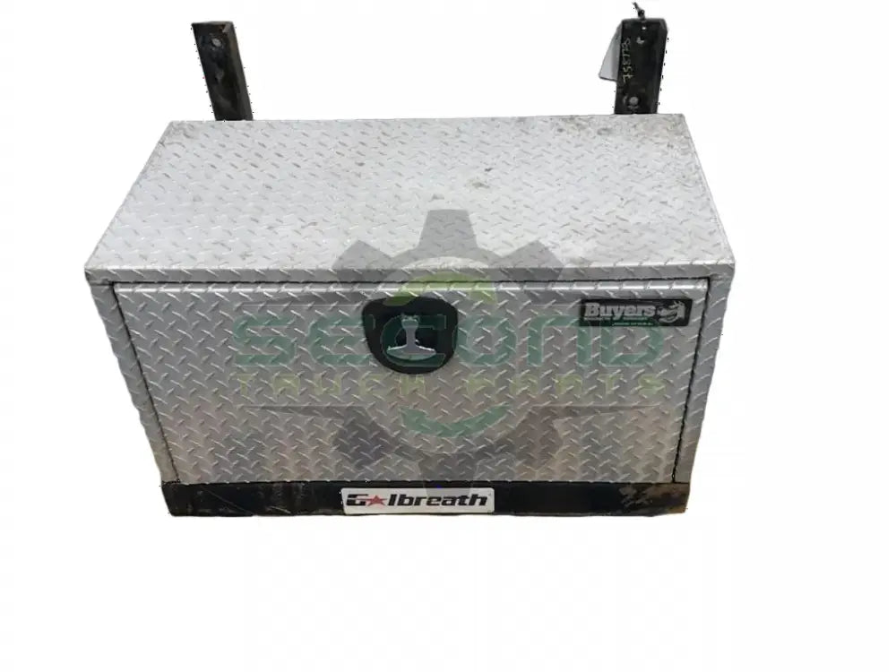 Ram Aluminum tool box with frame mounting bracket OEM - Second Truck Parts