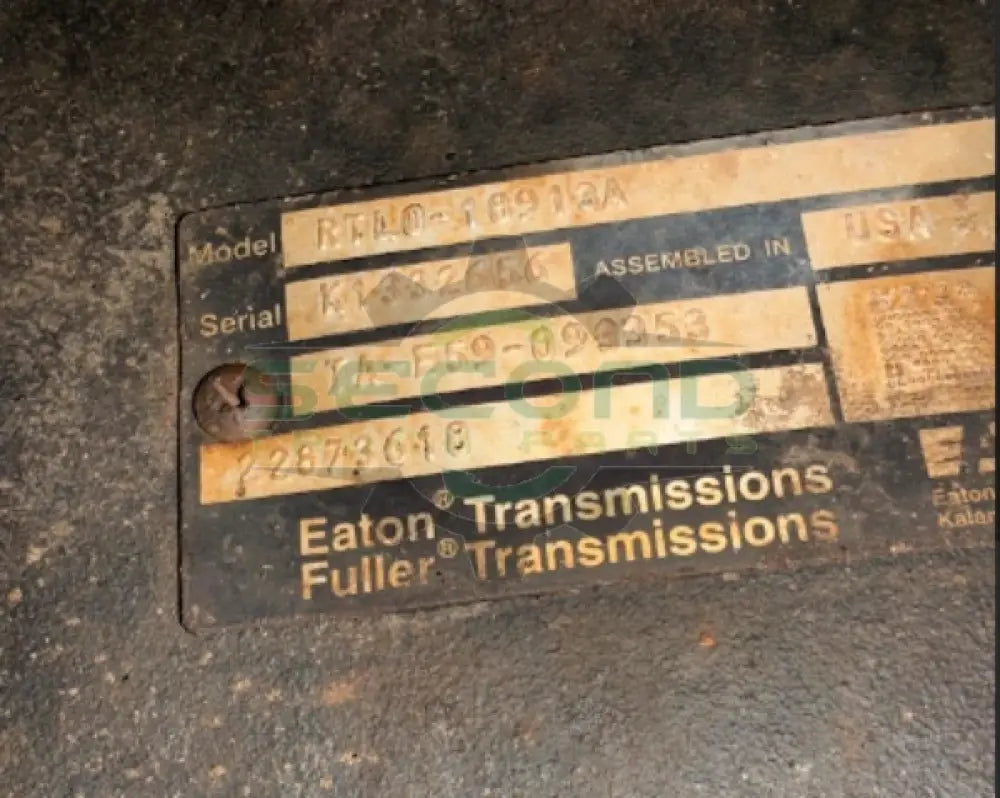RTLO-18913A Genuine Eaton Transmission - Second Truck Parts