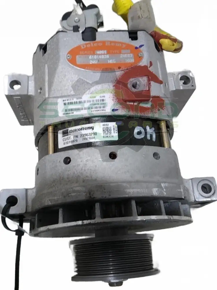Volvo D13 US24 24 volt alternator OEM 23963290 - Second Truck Parts