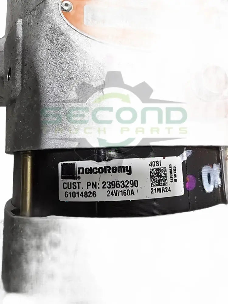 Volvo D13 US24 24 volt alternator OEM 23963290D3 - Second Truck Parts