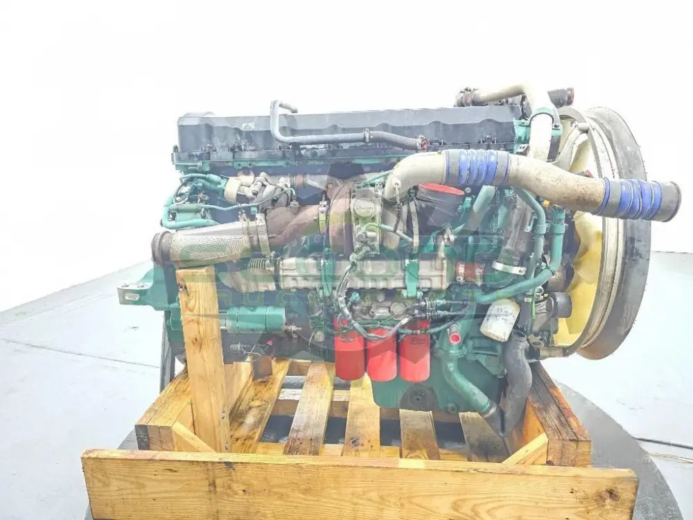 Volvo D13H US10 engine rated at 455 hp with engine brake OEM - Second Truck Parts
