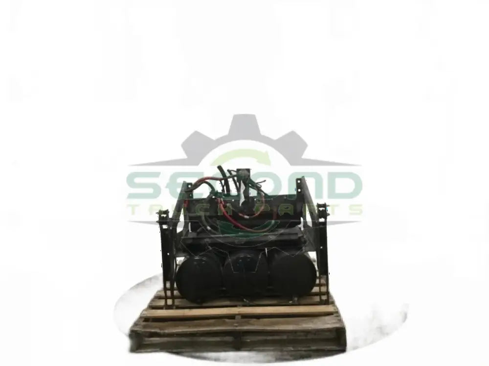 Volvo Steel battery box shelf 21043167 with x3 steel air tanks x2 - Second Truck Parts
