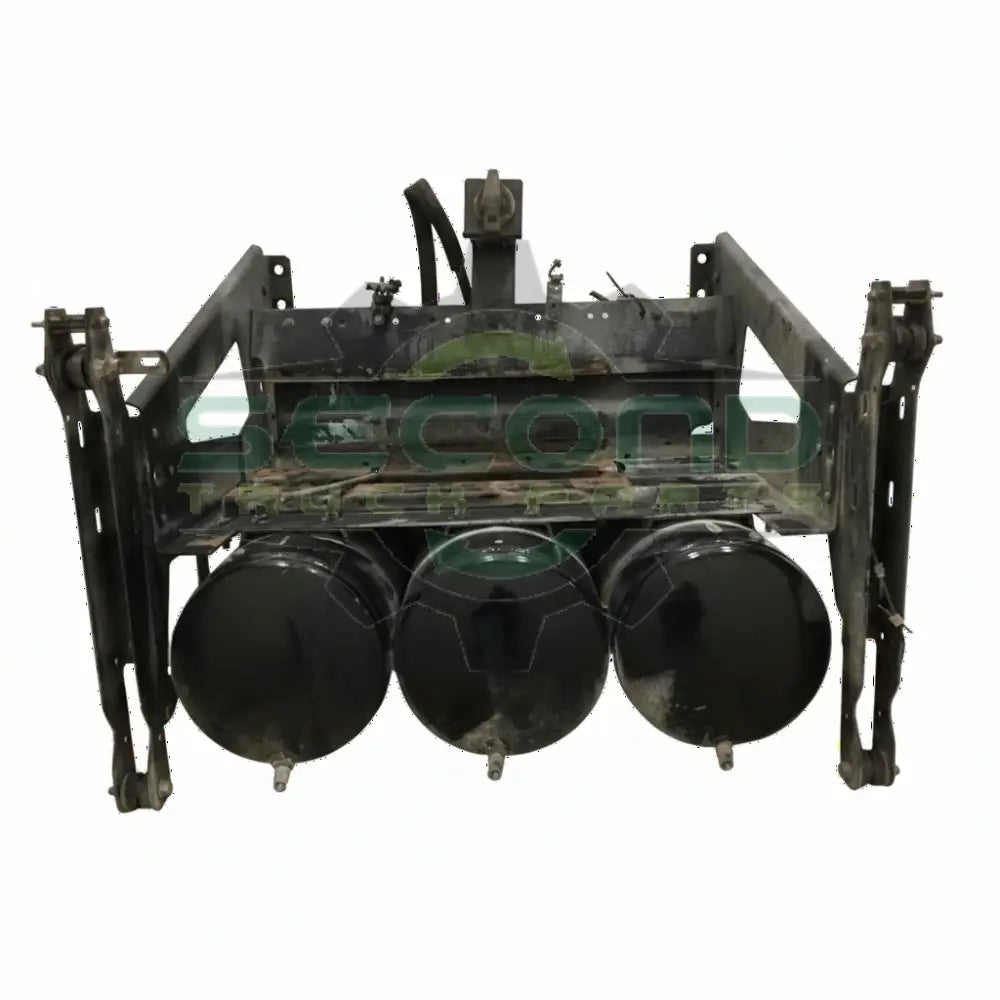 Volvo VNL steel battery box21043167 with x3 steel air tanks x2 - Second Truck Parts