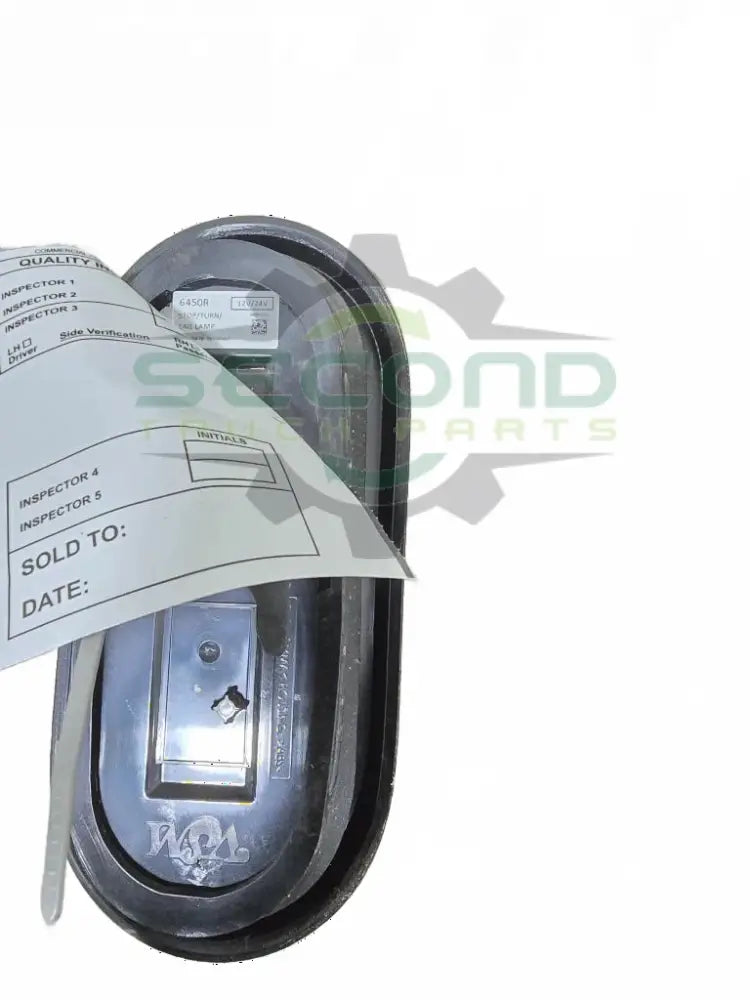 Vsm 6" oval 12/24 volt stop OEM 24638843D6 - Second Truck Parts