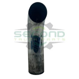 04-31798-026 Genuine Freightliner Curved Top Chrome Exhaust Stack 5"x26" - Second Truck Parts