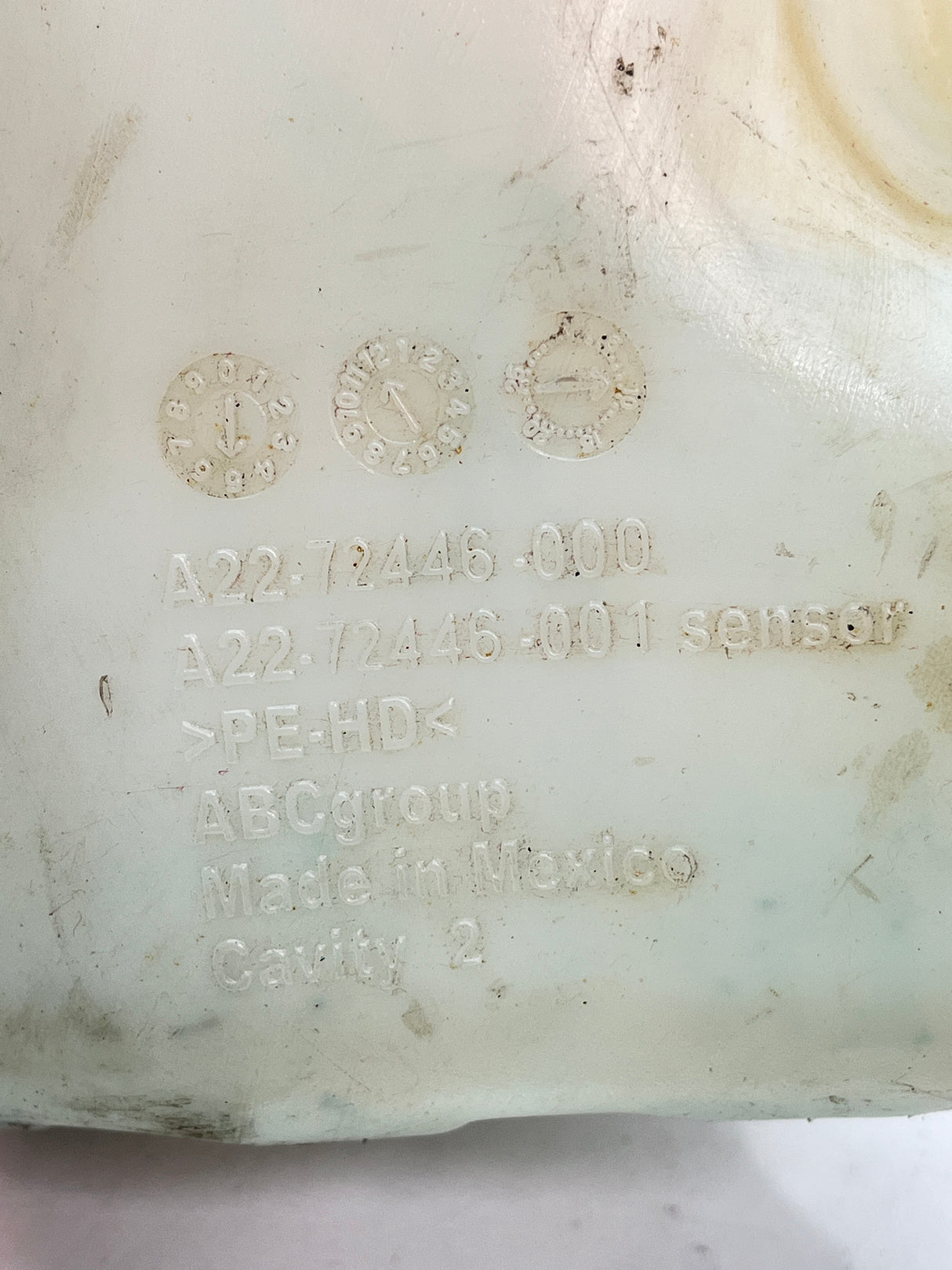 A22-72446-000 Genuine Freightliner Windshield Washer Reservoir
