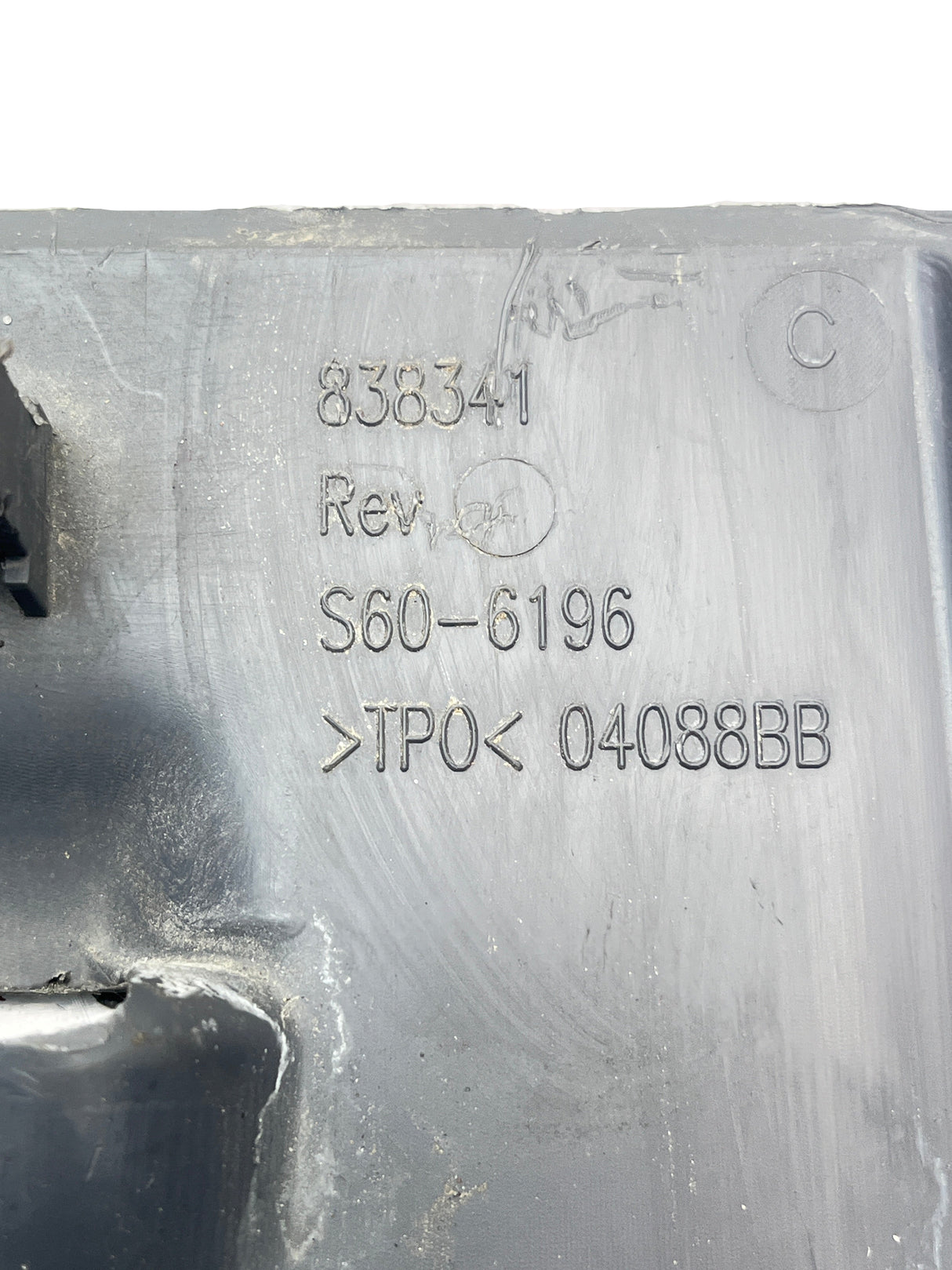 S60-6196 Genuine Paccar Trim Fuse Door Gray