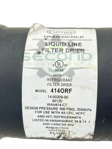 14-00036-01 Genuine Carrier Filter Drier Ultra XTC Vector X2 - Other Truck Parts