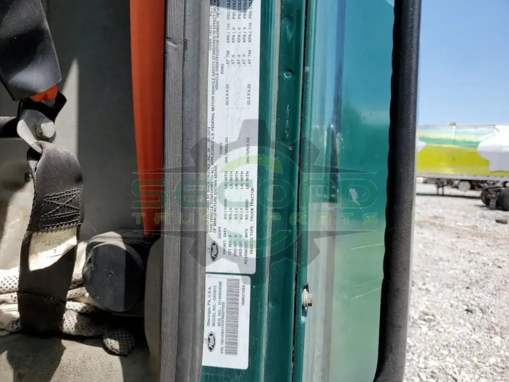 2015 Mack CXU600 Green - Second Truck Parts