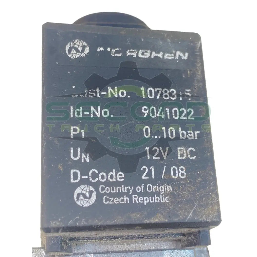 20QE4258 Genuine Volvo Solenoid Valve Norgren - Solenoid Valves