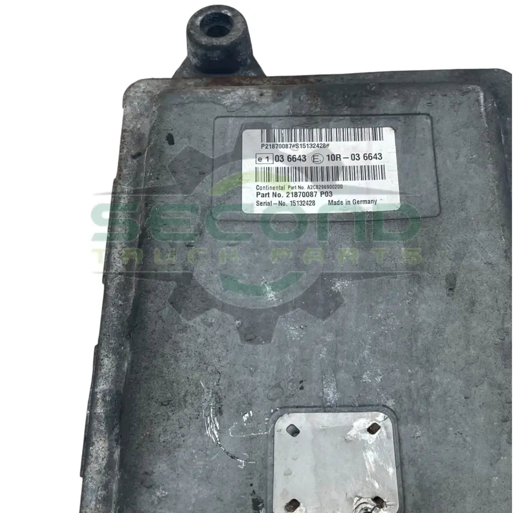 21870087 Genuine Volvo Aftertreatment Control Module - Second Truck Parts