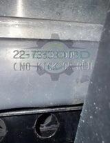 22-73538-003 Genuine Freightliner Gray Right Side Step Fairing - Second Truck Parts