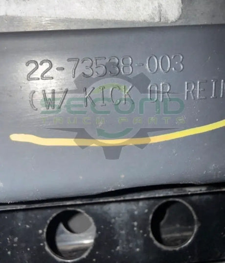 22-73538-003 Genuine Freightliner Gray Right Side Step Fairing - Second Truck Parts