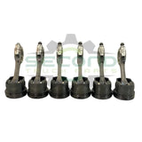 220624 Genuine Hino Connecting Rod & Piston Assembly For J08E-WU Set Of Six - Connecting Rods